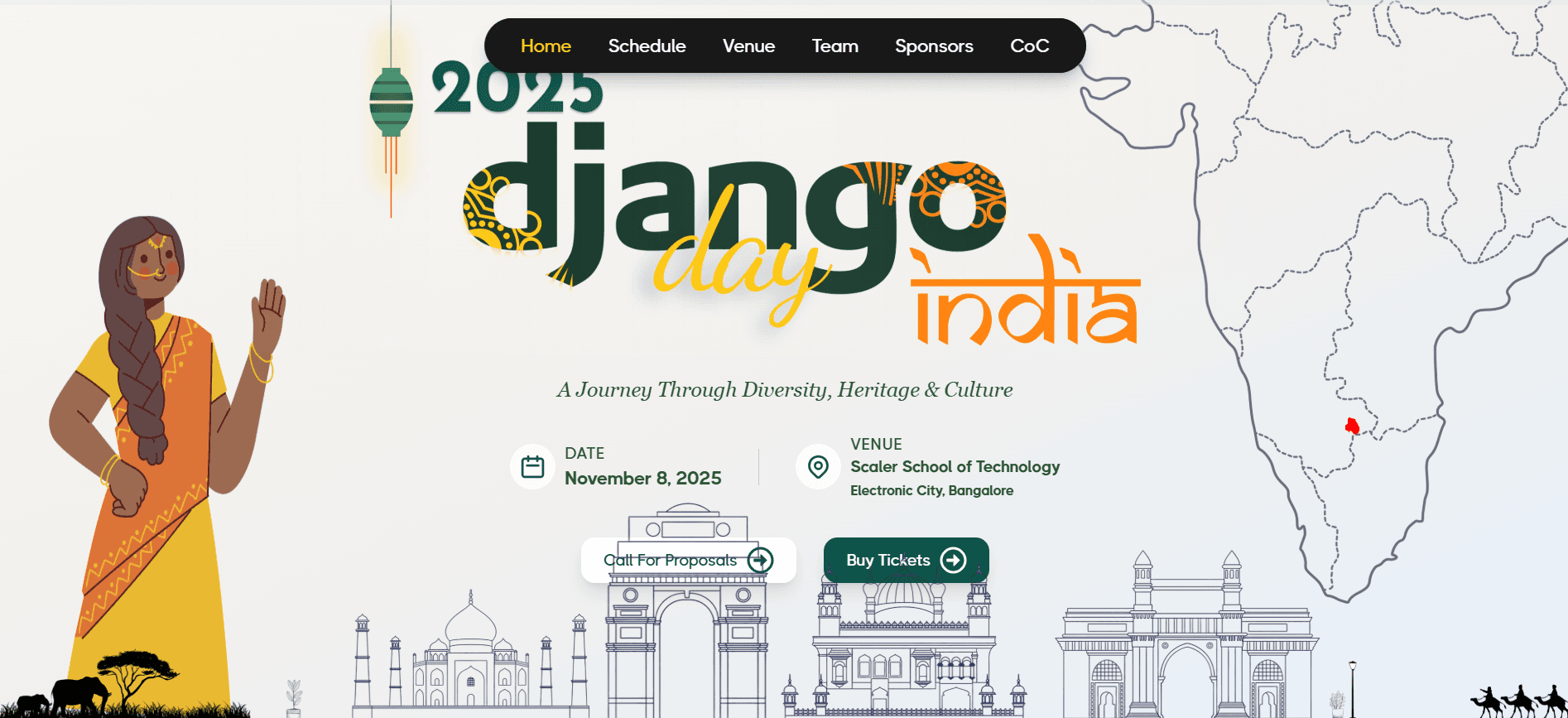 DjangoDay.in Website